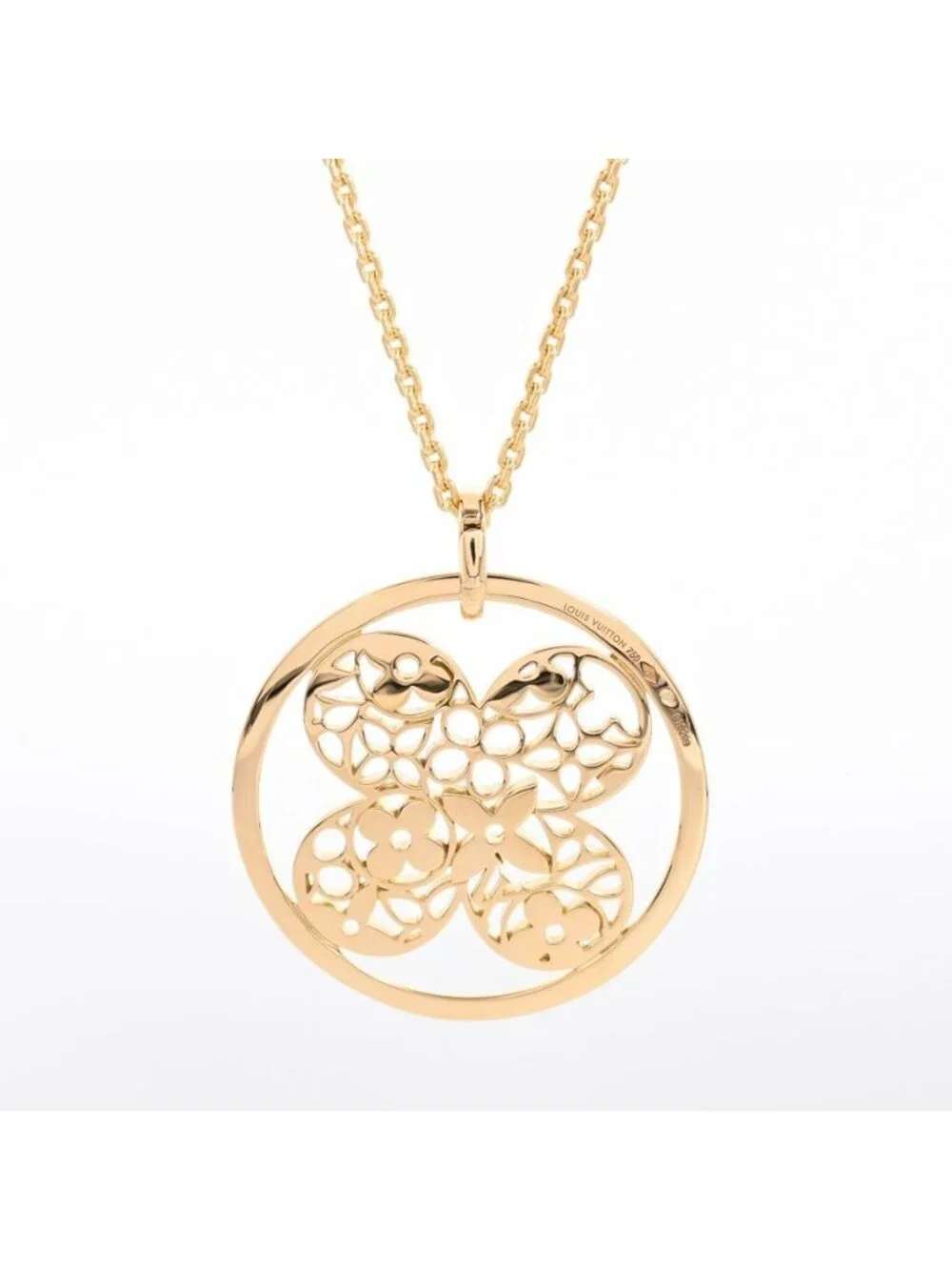 Louis Vuitton Necklace Pendentif Monogram Cashier